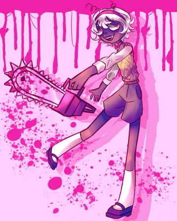 simple style fullbody w/ simple bg