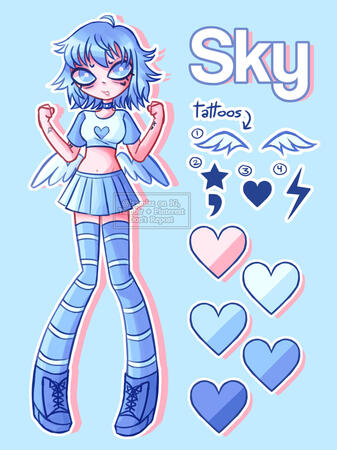 reference sheet - $22 starting price